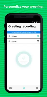 Fizz | Visual voicemail android App screenshot 1