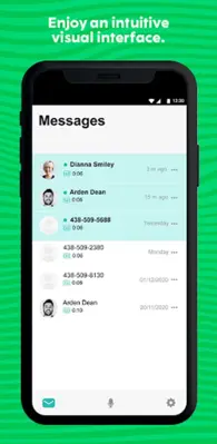 Fizz | Visual voicemail android App screenshot 3